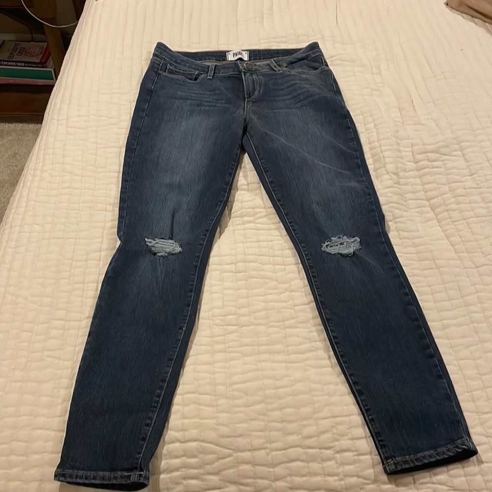 EUC Paige Verdugo jeans size 29